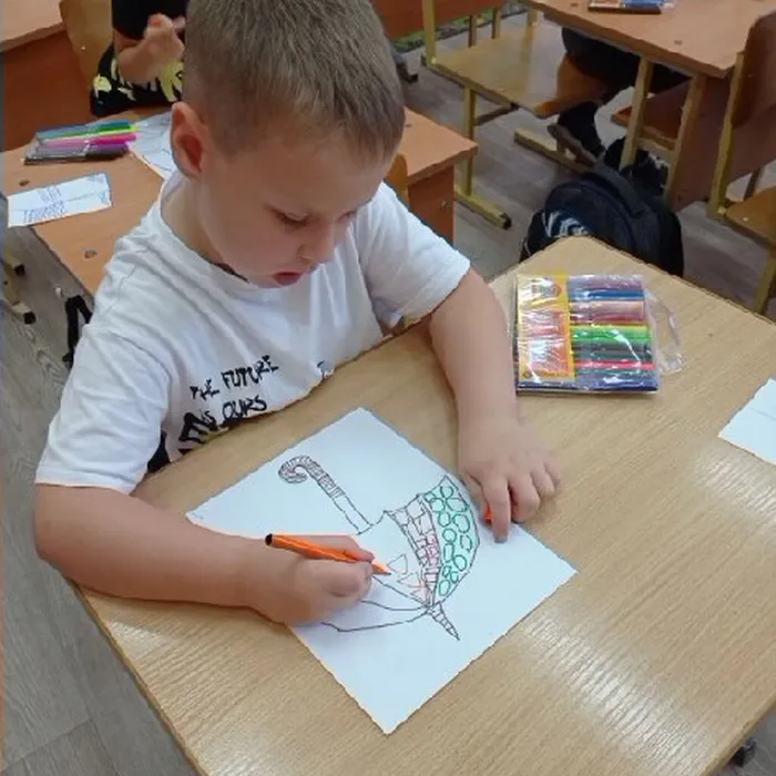 занятие в объединении дошкольников «Бумажные фантазии»