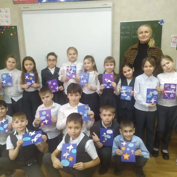 Занятие в объединении «Леонардо»