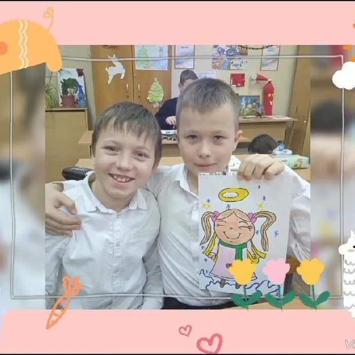 занятие «Ангелочек для мамы» в объединении «Юный конструктор»