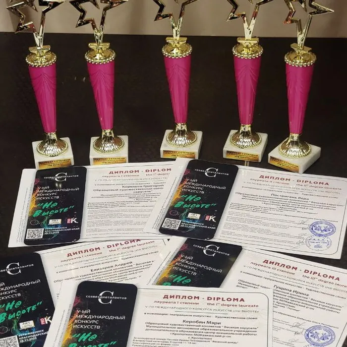 V Международный конкурс искусств "Н@ Высоте"