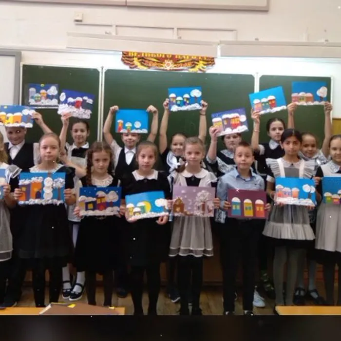 занятие «Зимний город»