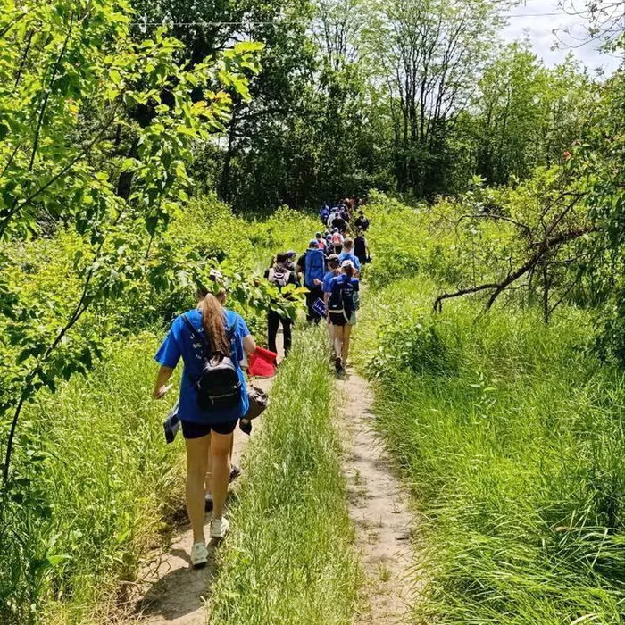 первый поход в рамках муниципального проекта "Туристское лето 2025"