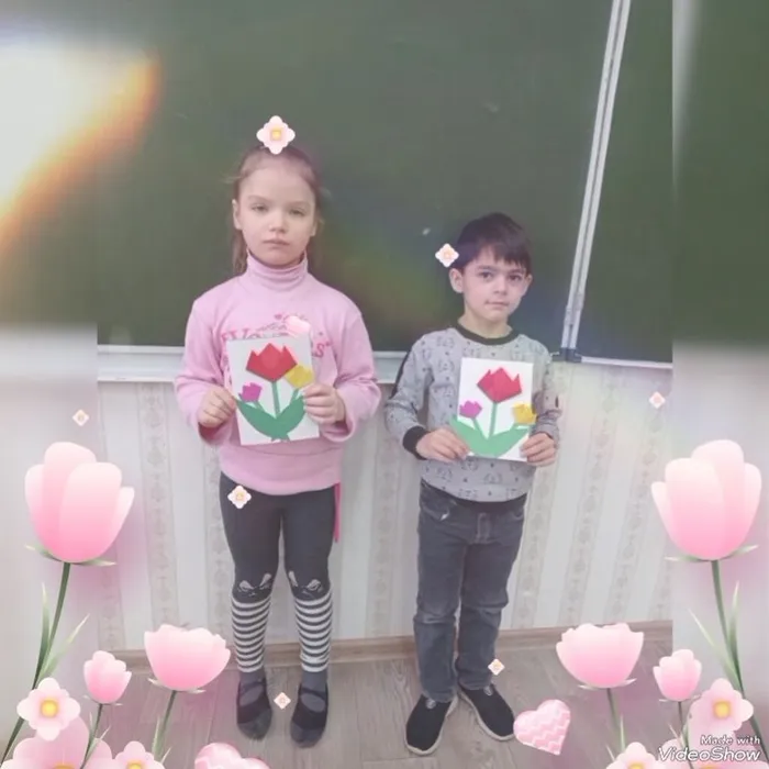 Знакомство с цветами - занятие в студии "Филиппок"