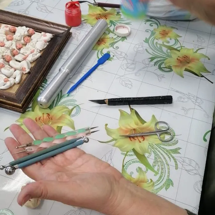 мастер-класс «Техника работы с солёным тестом»