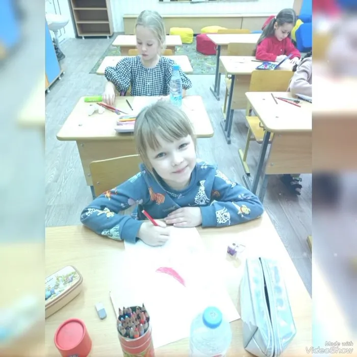 занятие на тему "Птицы зимой" в студии «Филиппок»