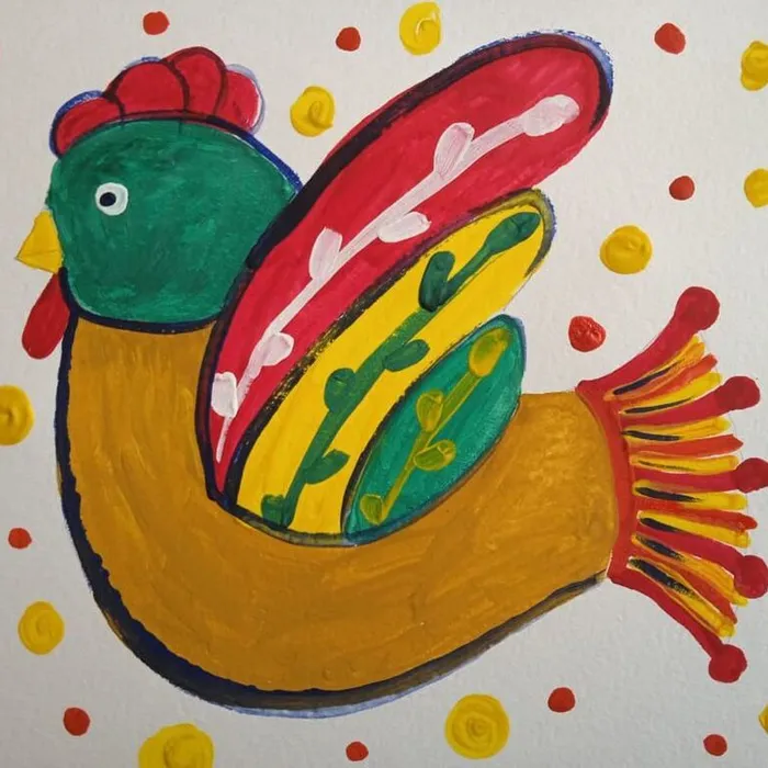 В объединении «Душа Карандаша» мастер-класс «Весенняя фантазия»